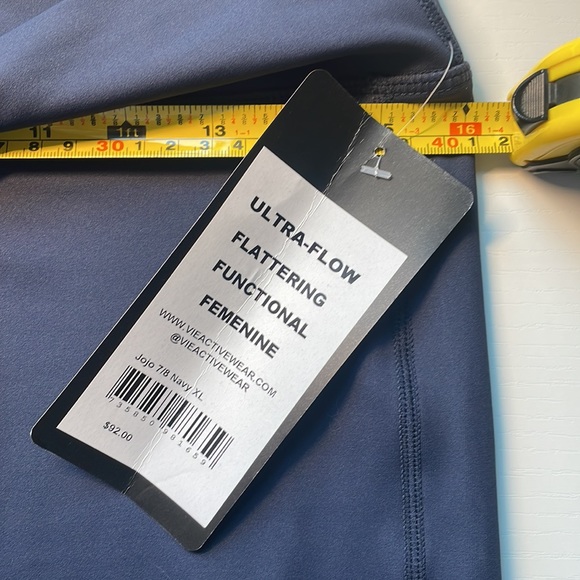 VieActive Crop leggings with mesh detail. - Picture 4 of 7